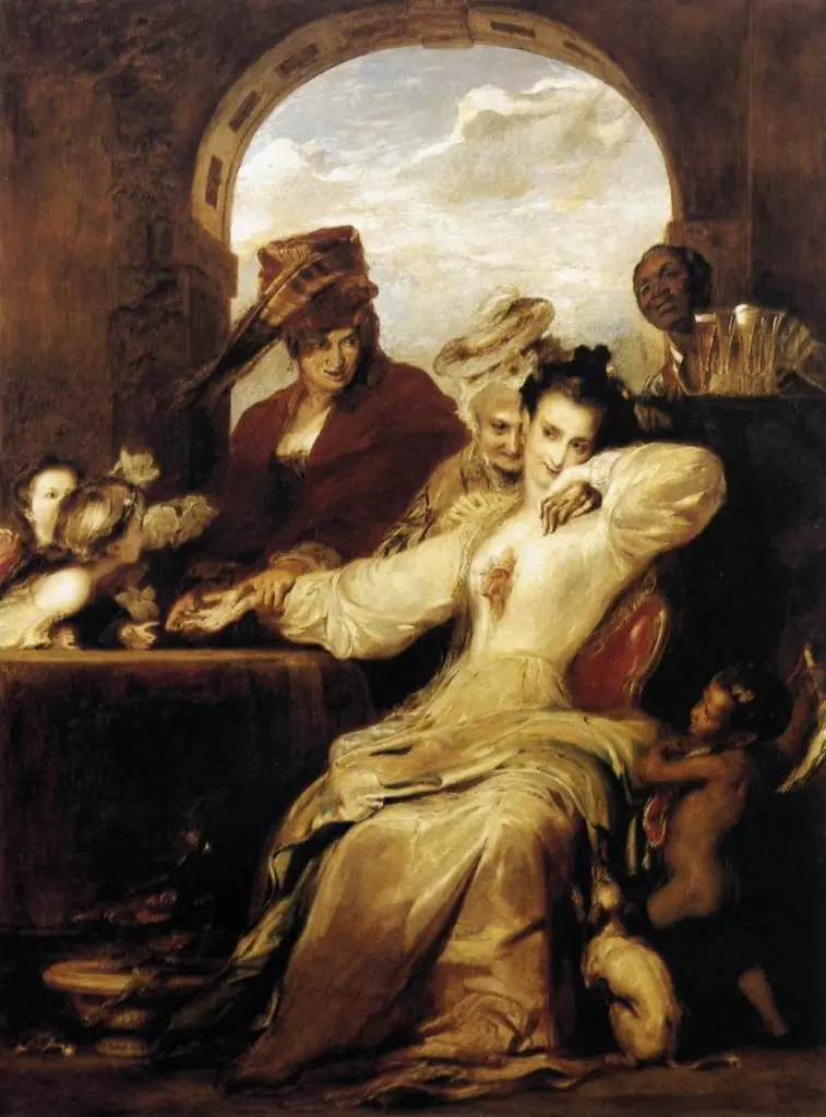 Josephine and the Fortune-teller, by David Wilkie