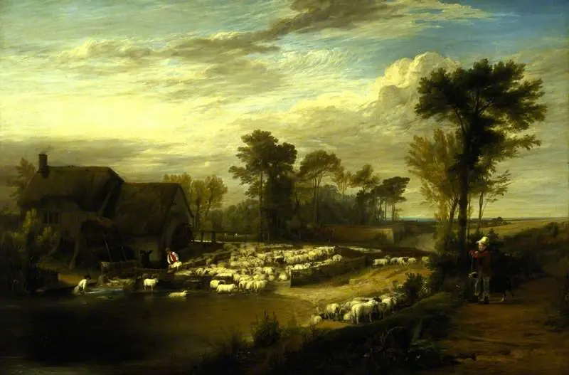 Sheepwashing, by David Wilkie