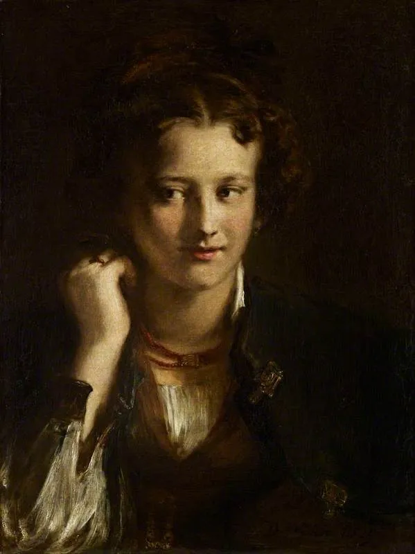 The Artist's Niece (Sophia Wilkie, later Mrs James Winfield), by David Wilkie, oil, 1829