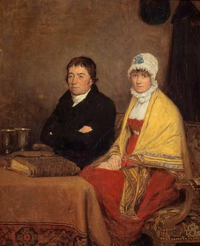 The Artist's Parents (The Revd David Wilkie, 1738 - 1812 and his Wife Isabella Lister, 1763 - 1824), by David Wilkie