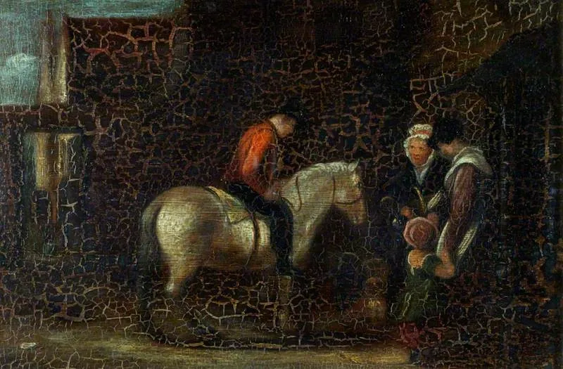 The Errand Boy, by David Wilkie, oil, 1823