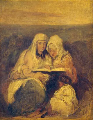 The Holy Family with Saint Elizabeth and Saint John the Baptist, by David Wilkie