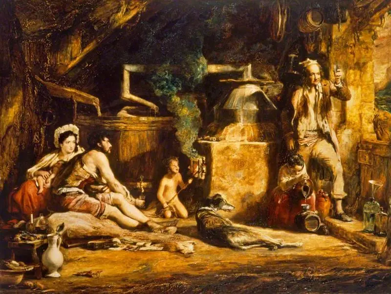The Irish Whiskey Still, by David Wilkie