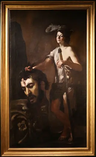 David with Goliath's head
