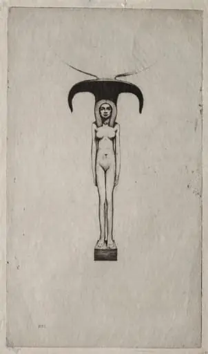 An Egyptian Mirror, by David Young Cameron