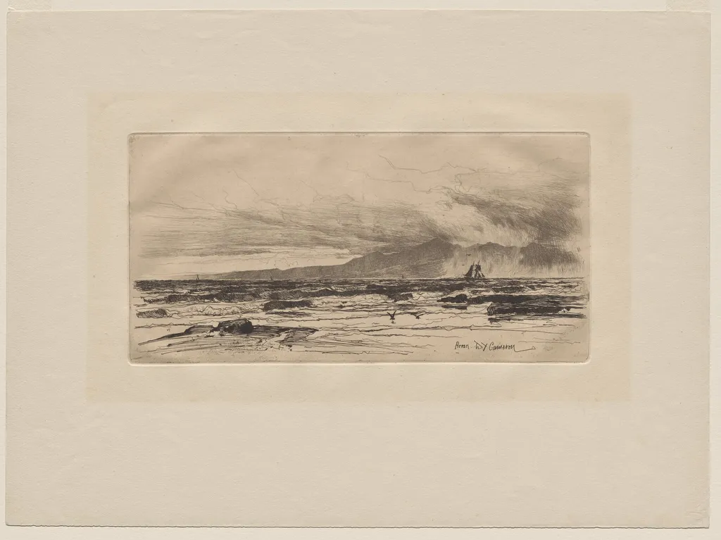 Arran, by David Young Cameron, 1889