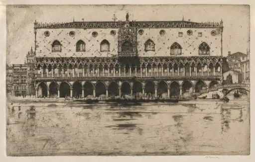 Doge's Palace, by David Young Cameron