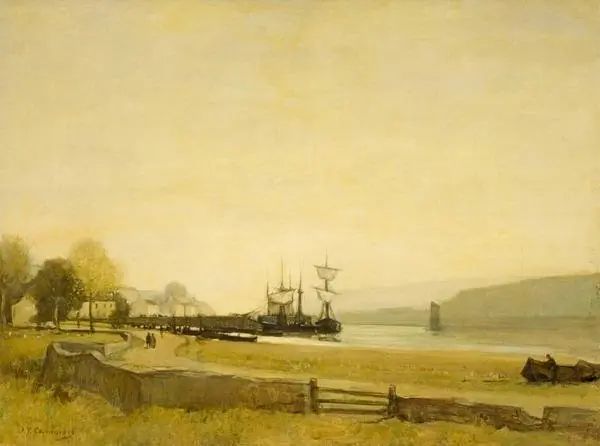 Glencaple, by David Young Cameron