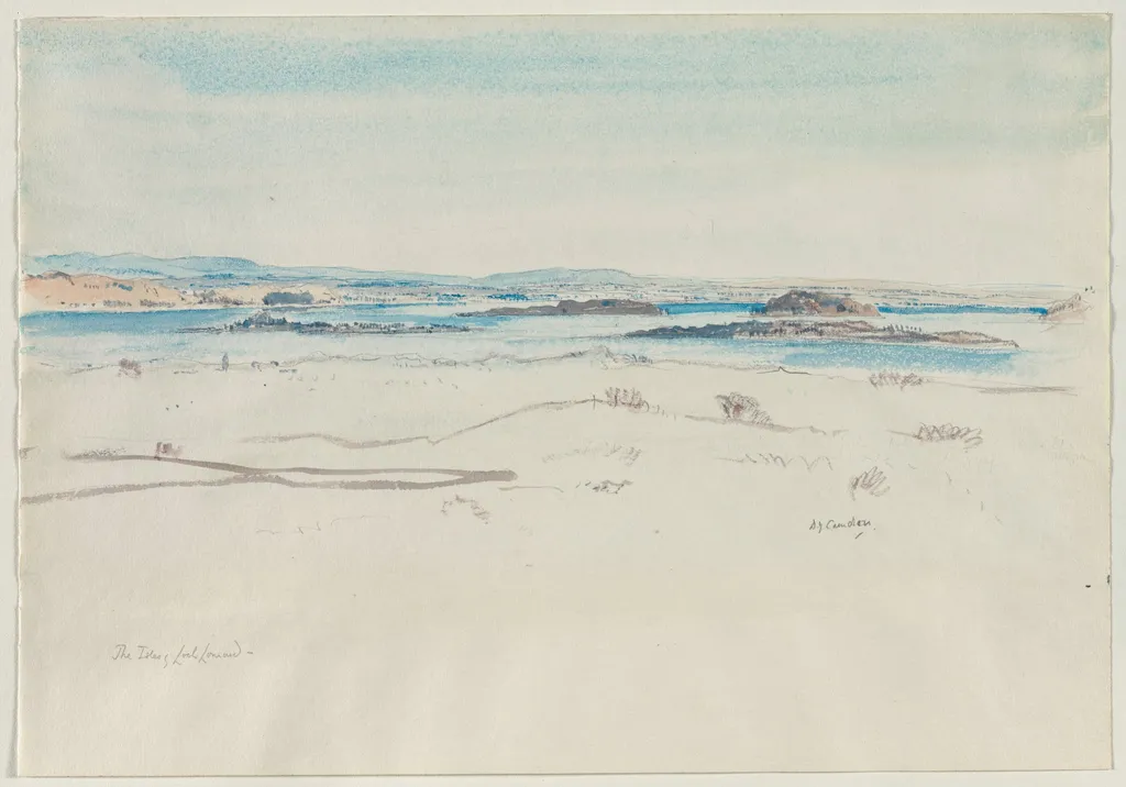 Isles of Loch Lomond, by David Young Cameron, 1909