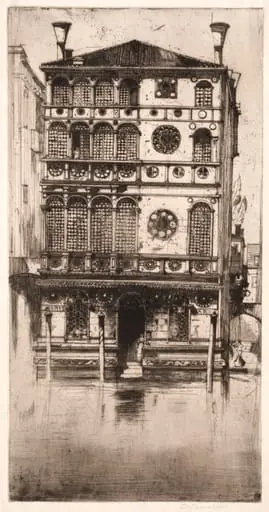Palazzo Dario, Venice, by David Young Cameron