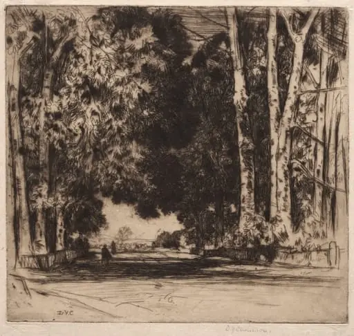 The Avenue, by David Young Cameron