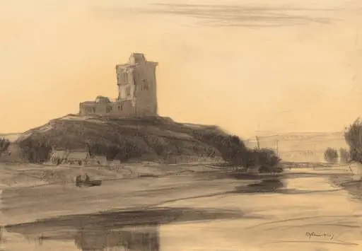 The Red Castle, by David Young Cameron