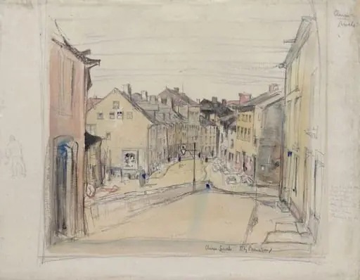 Laroche, by David Young RA RSA RWS RSW Cameron