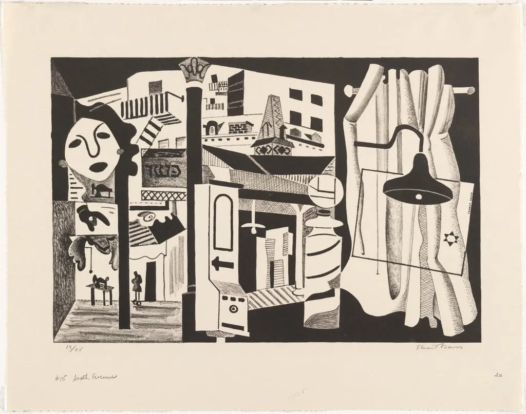 Untitled, by Davis, ink, 1931