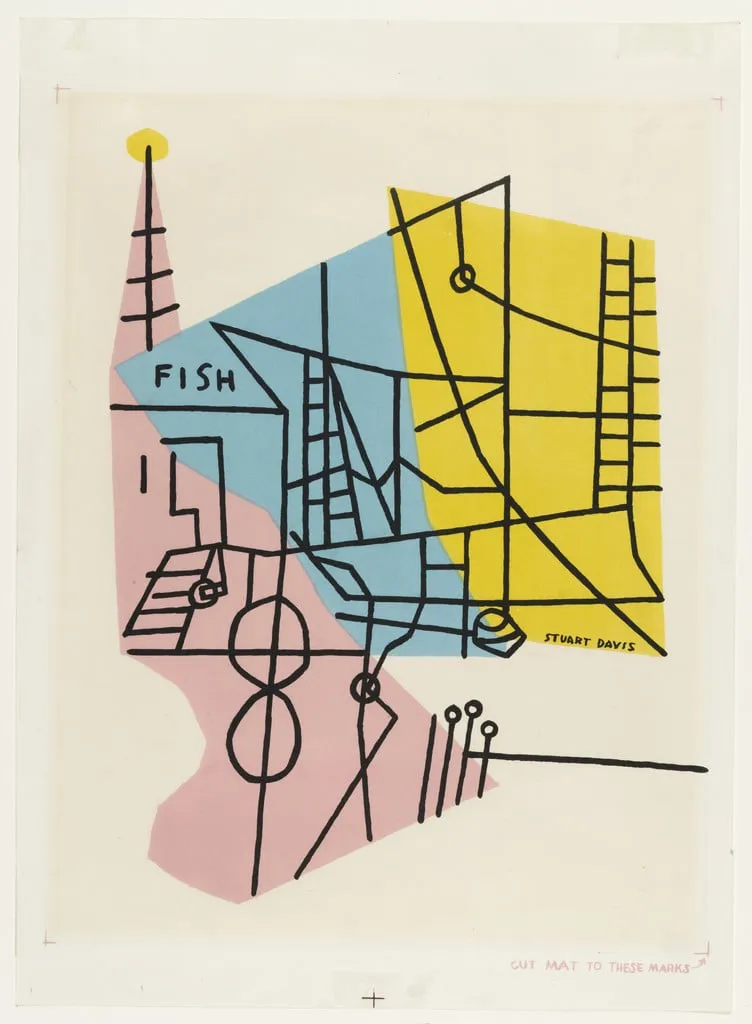 Untitled, by Davis, ink, 1939
