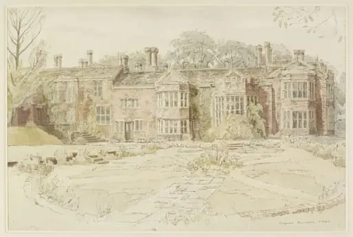 Hopwood Hall, Middleton, by Dawson