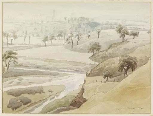 Medlock Valley, Daisy Nook, Oldham, by Dawson