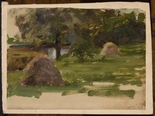 Study from Podolia, by Jan Ciągliński, unspecified, 1891