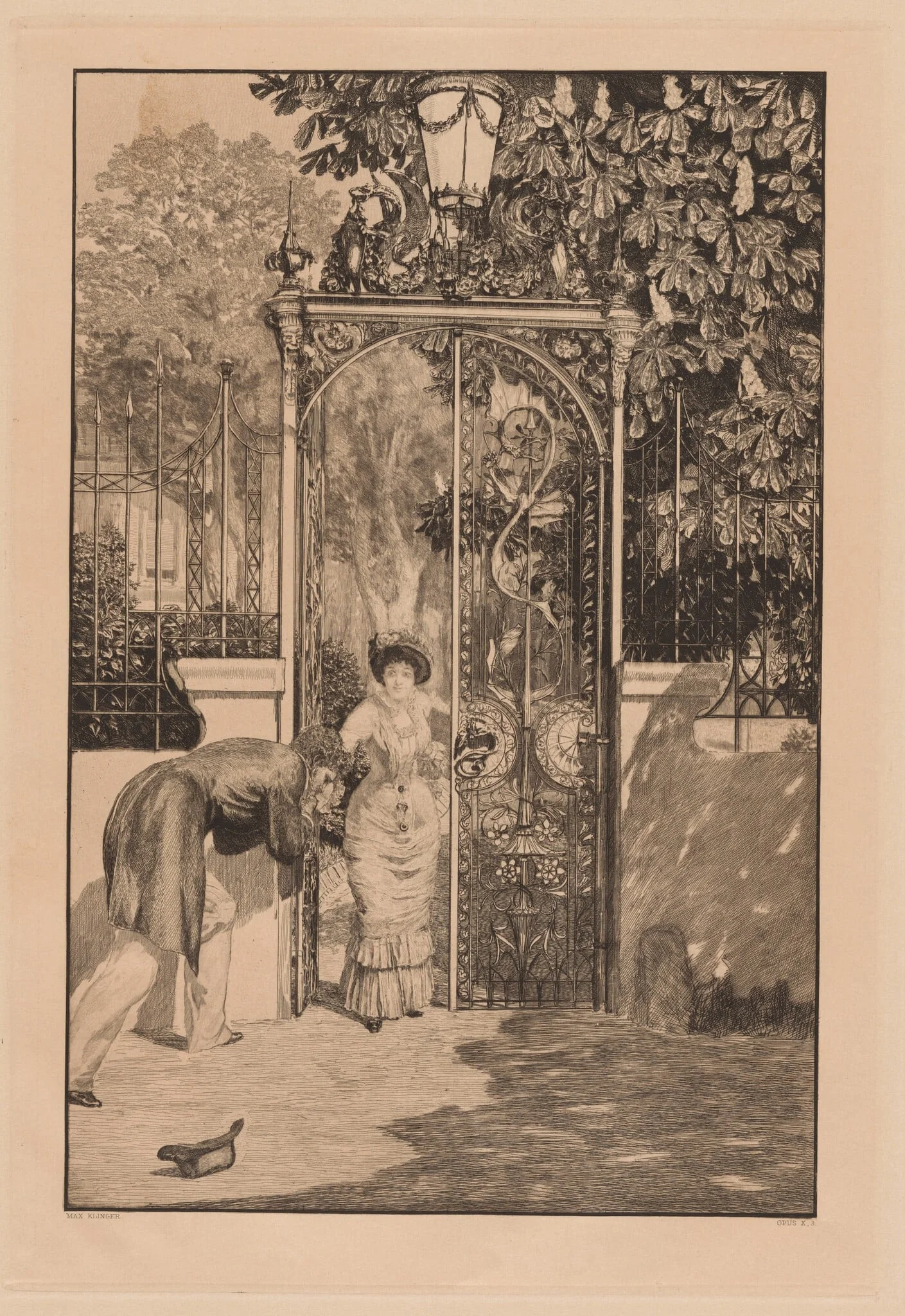 At the Gate (Am Thor), detail