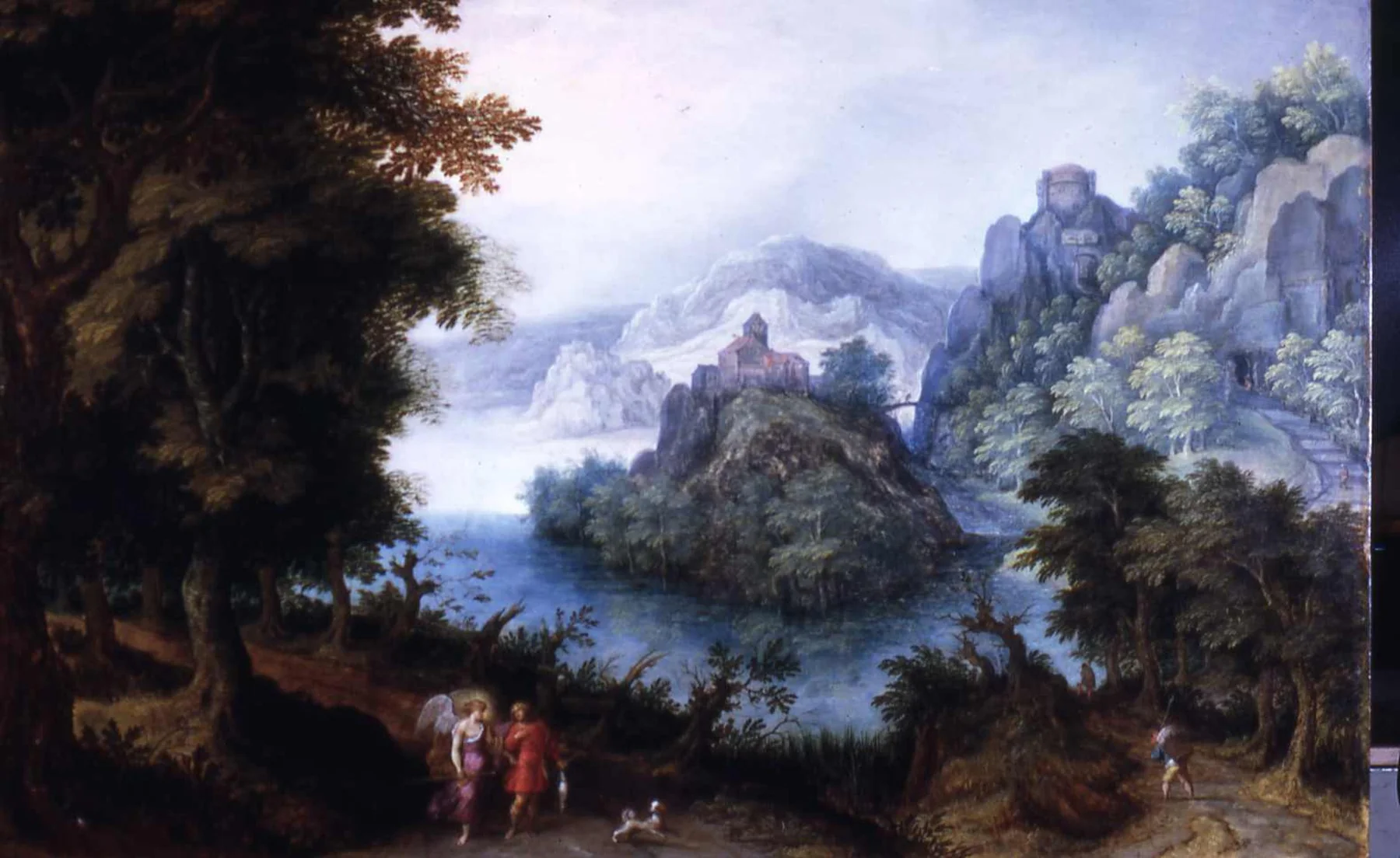 Landscape with Tobias and the Angel, detail