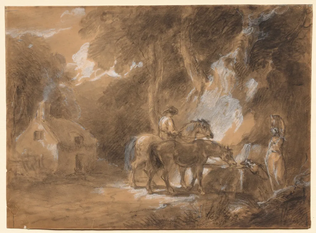 The Halt at the Spring, by Thomas Barker, 1816