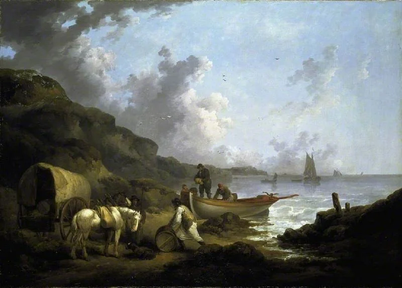 The Smugglers, detail