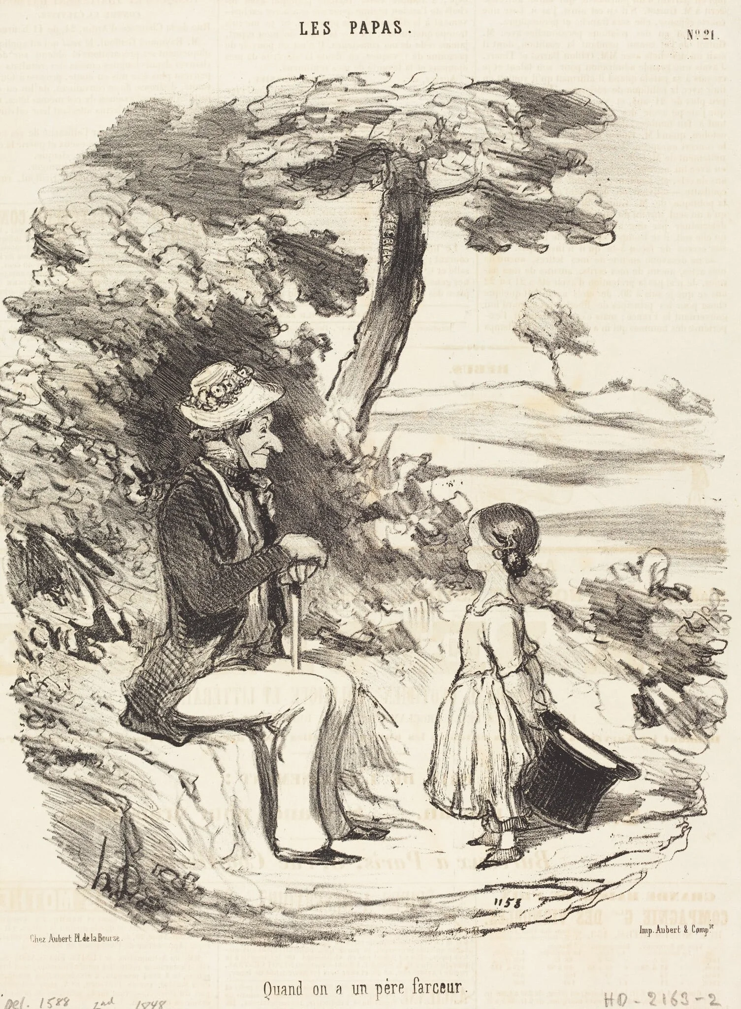 Quand on a un père farceur, detail