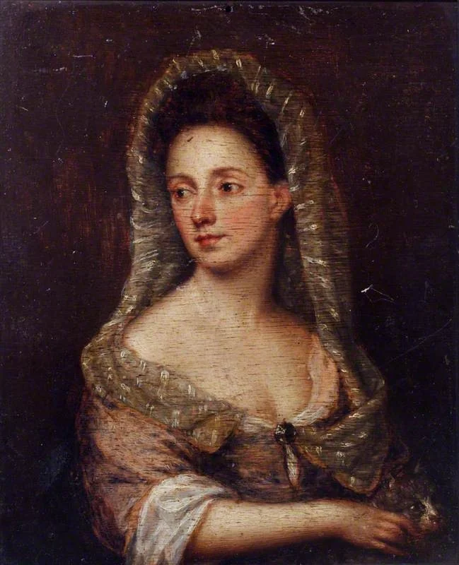 Portrait of an Unknown Woman, detail
