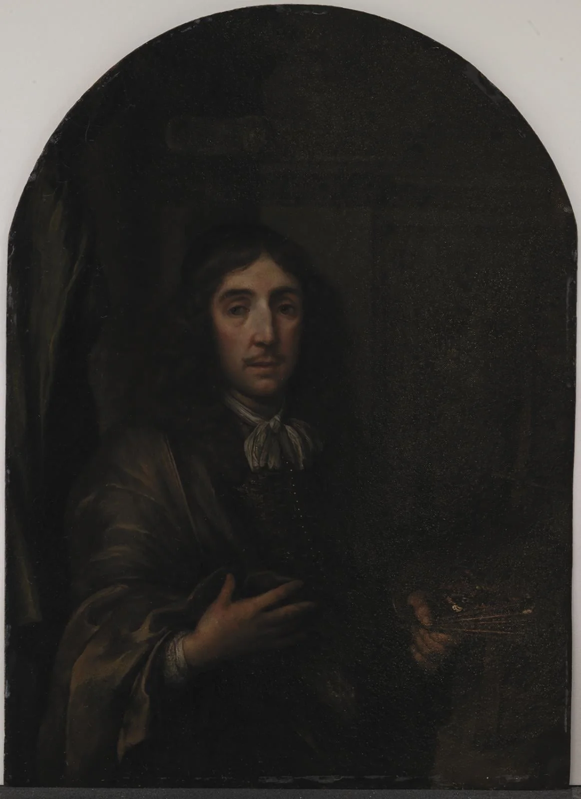 Portrait of a Painter, detail