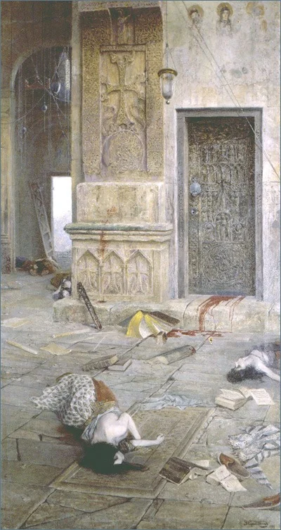 After the Massacre, detail
