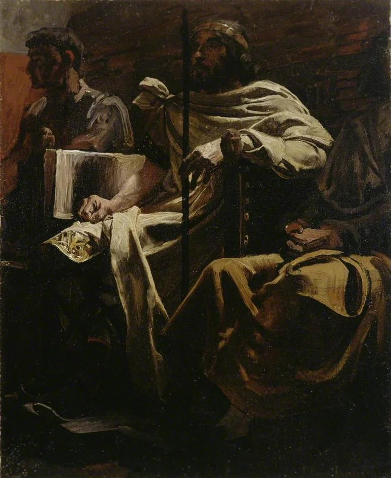 The Judgement of Chilperic, detail