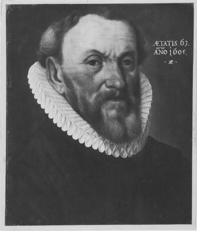 Bildnis eines bärtigen Mannes, detail