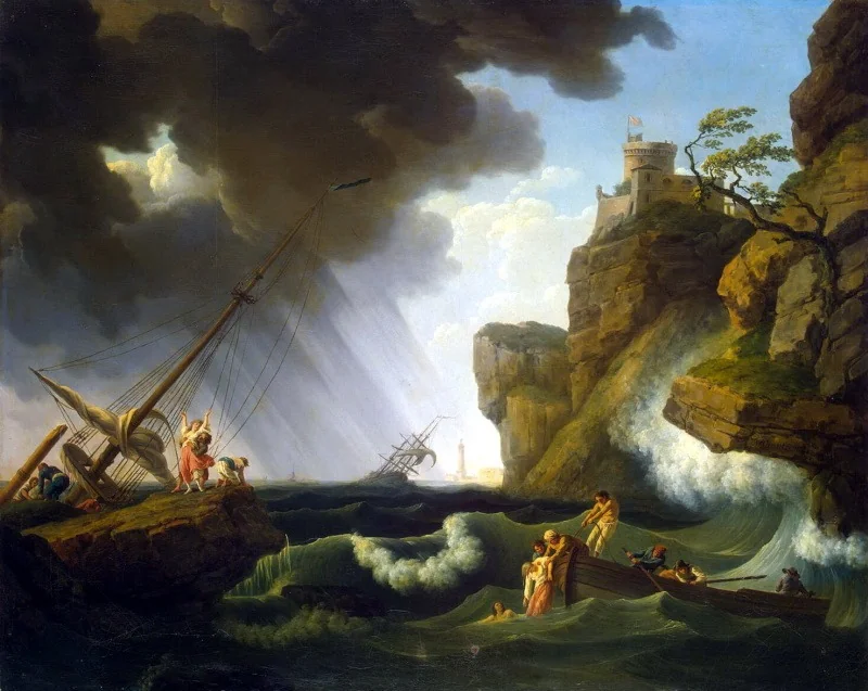 Shipwreck, detail