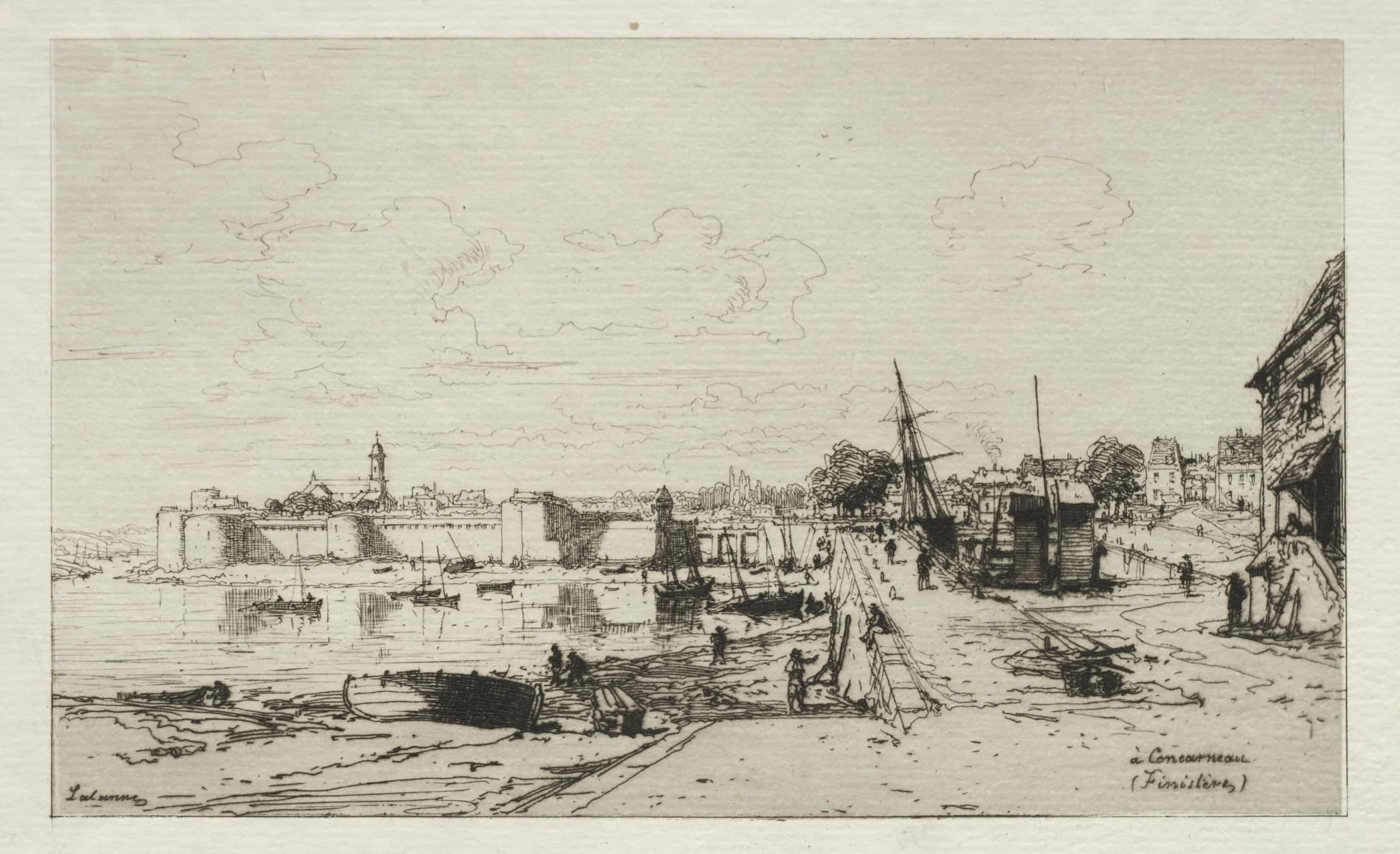 A Concarneau (Finistère), detail
