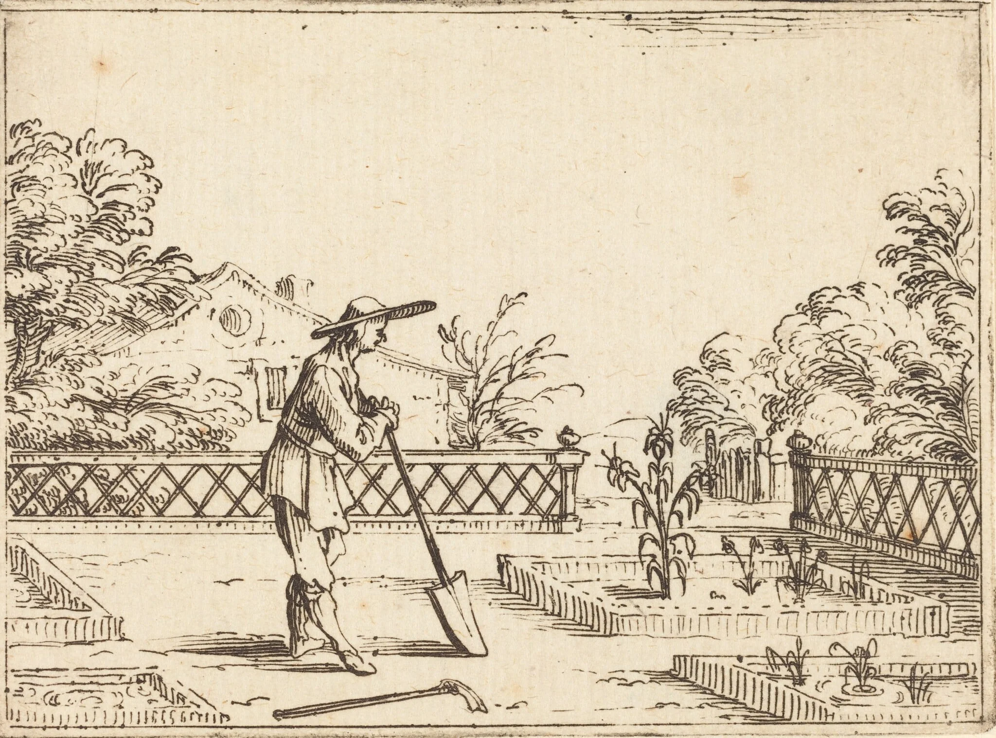The Gardener, detail