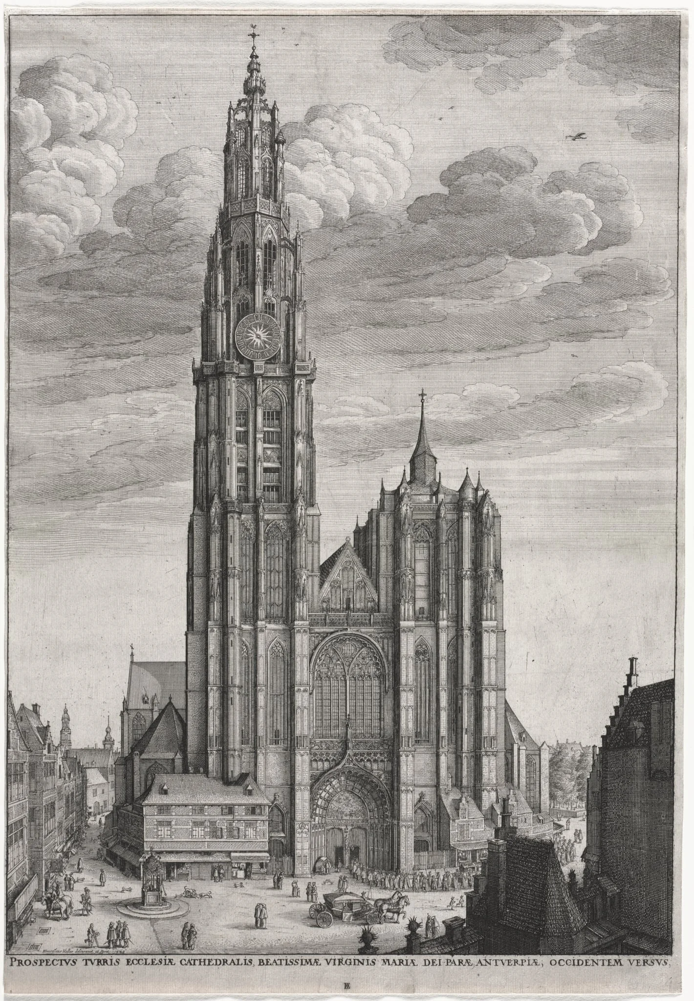 Antwerp Cathedral, detail