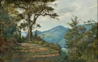 Paisagem (Da Série Mata), by Benedito Calixto, oil