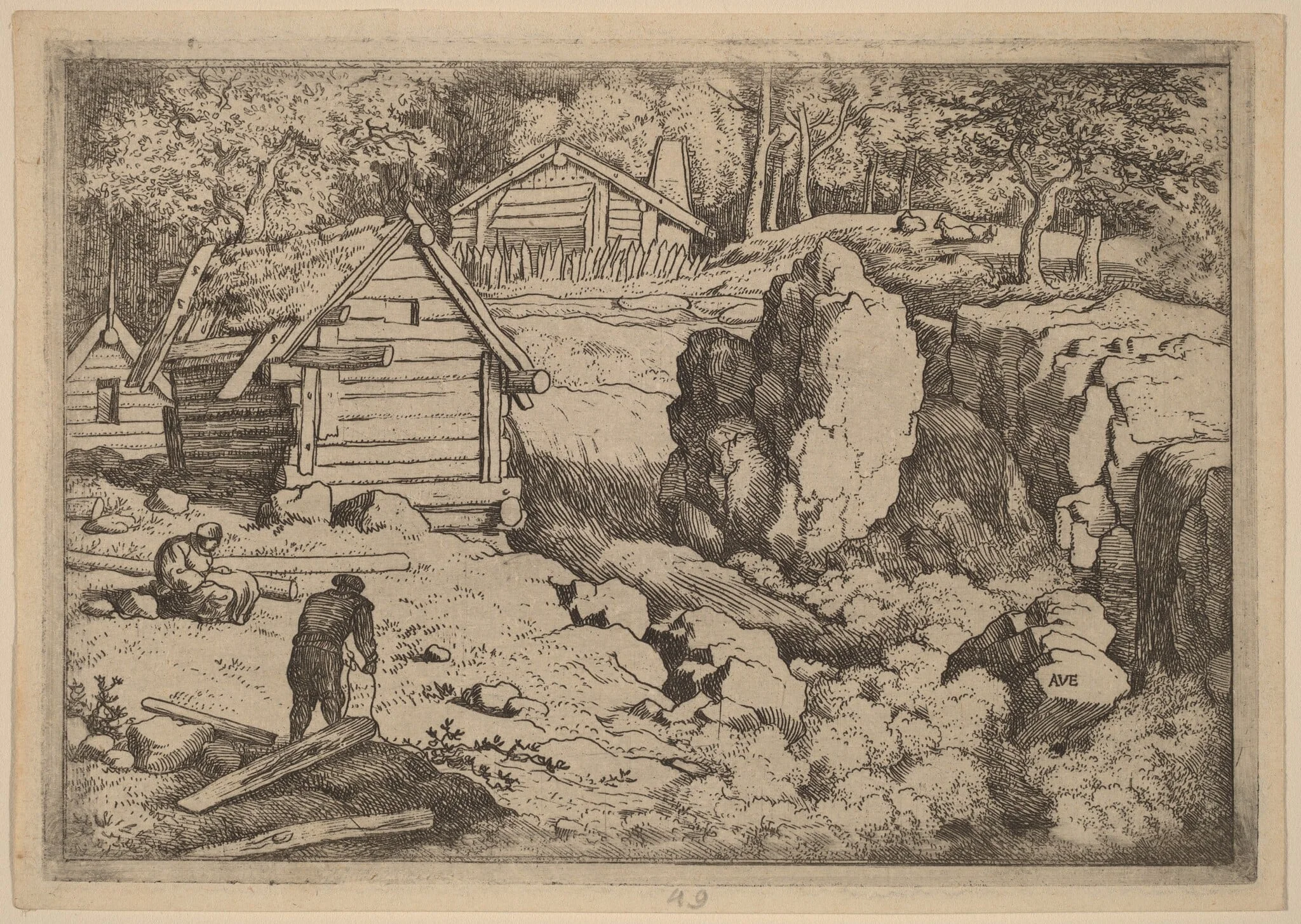 The Carpenter, detail