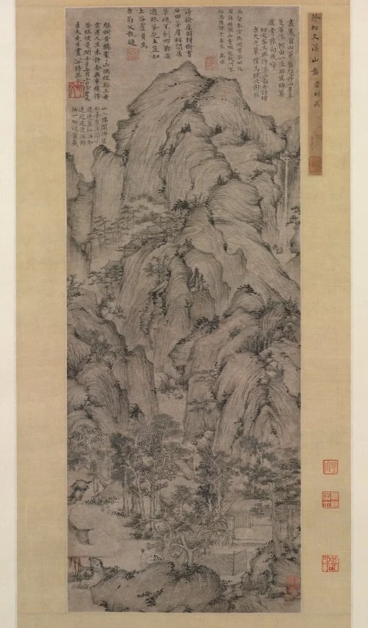 Streams and Mountains, detail
