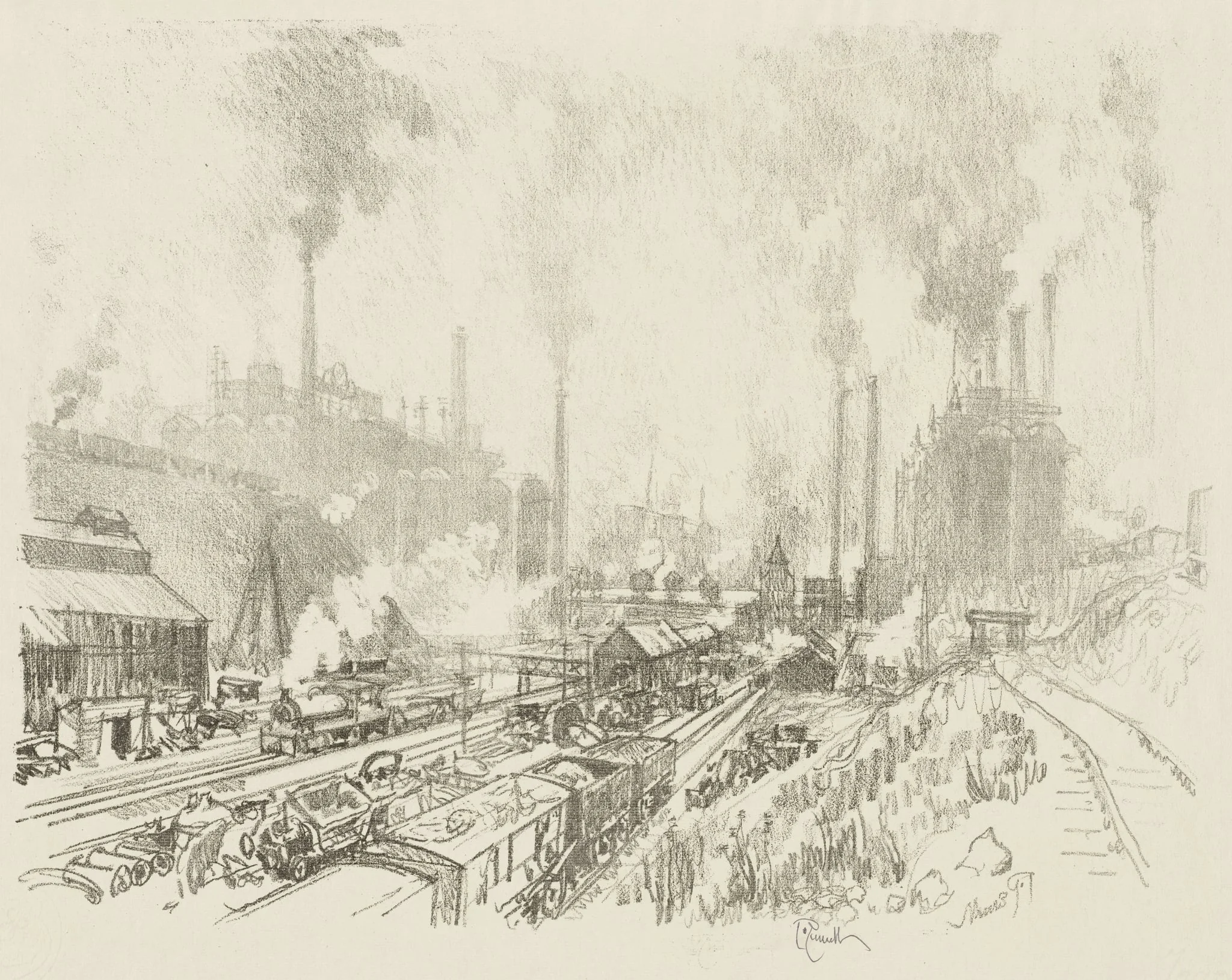 English War Work: In the Land of Iron and Steel, detail