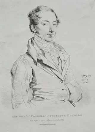 Honorable Frederic Sylvester Douglas, by Jean Auguste Dominique Ingres, 1815