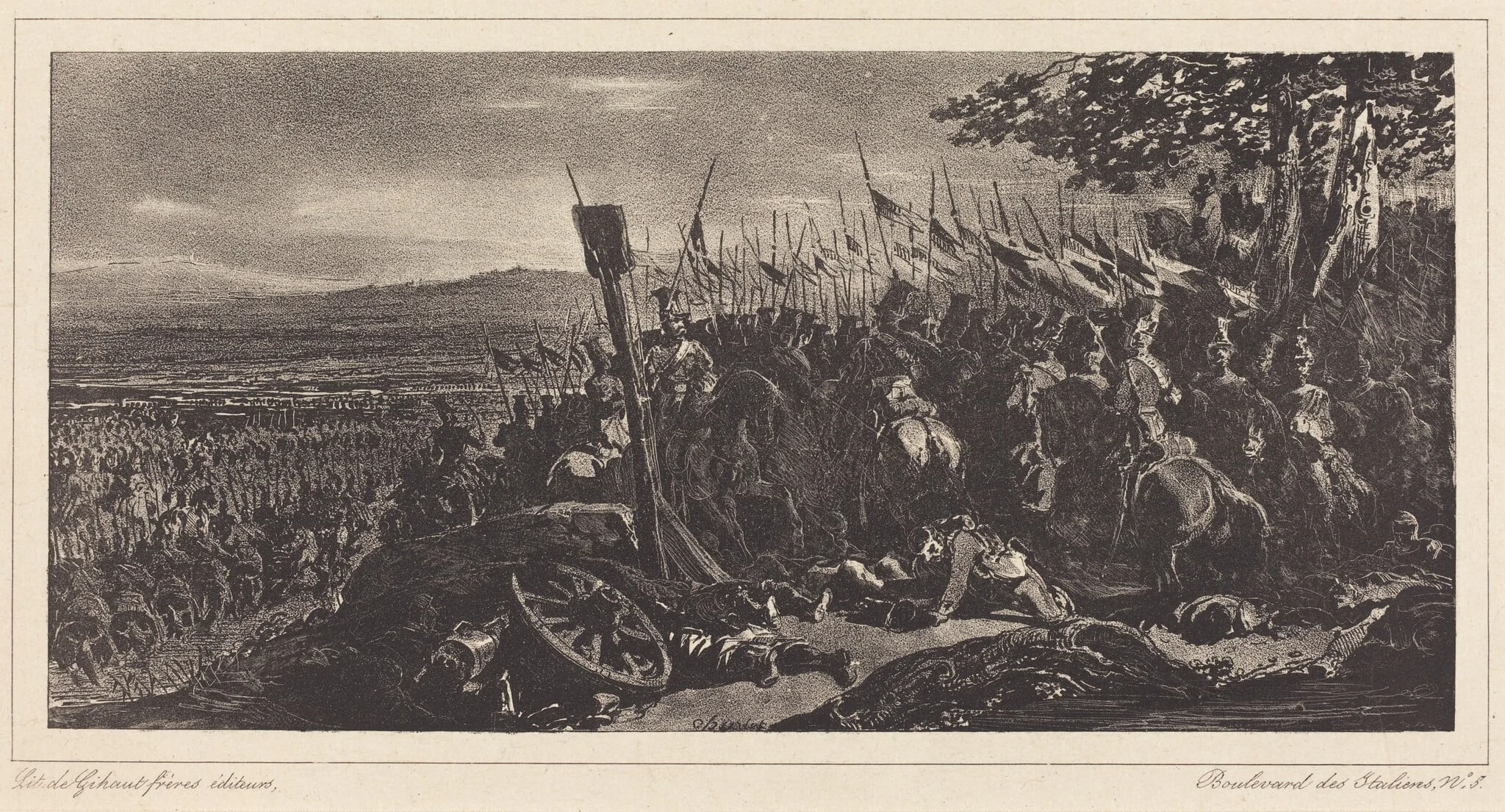 Battle Scene, detail