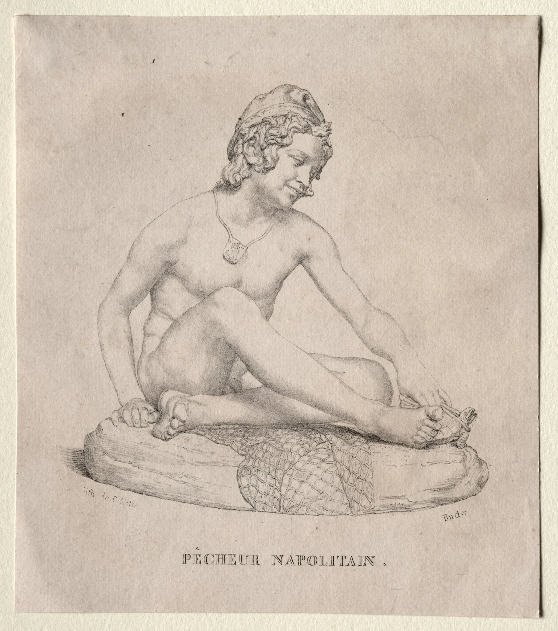 Neopolitan Fisherman, detail
