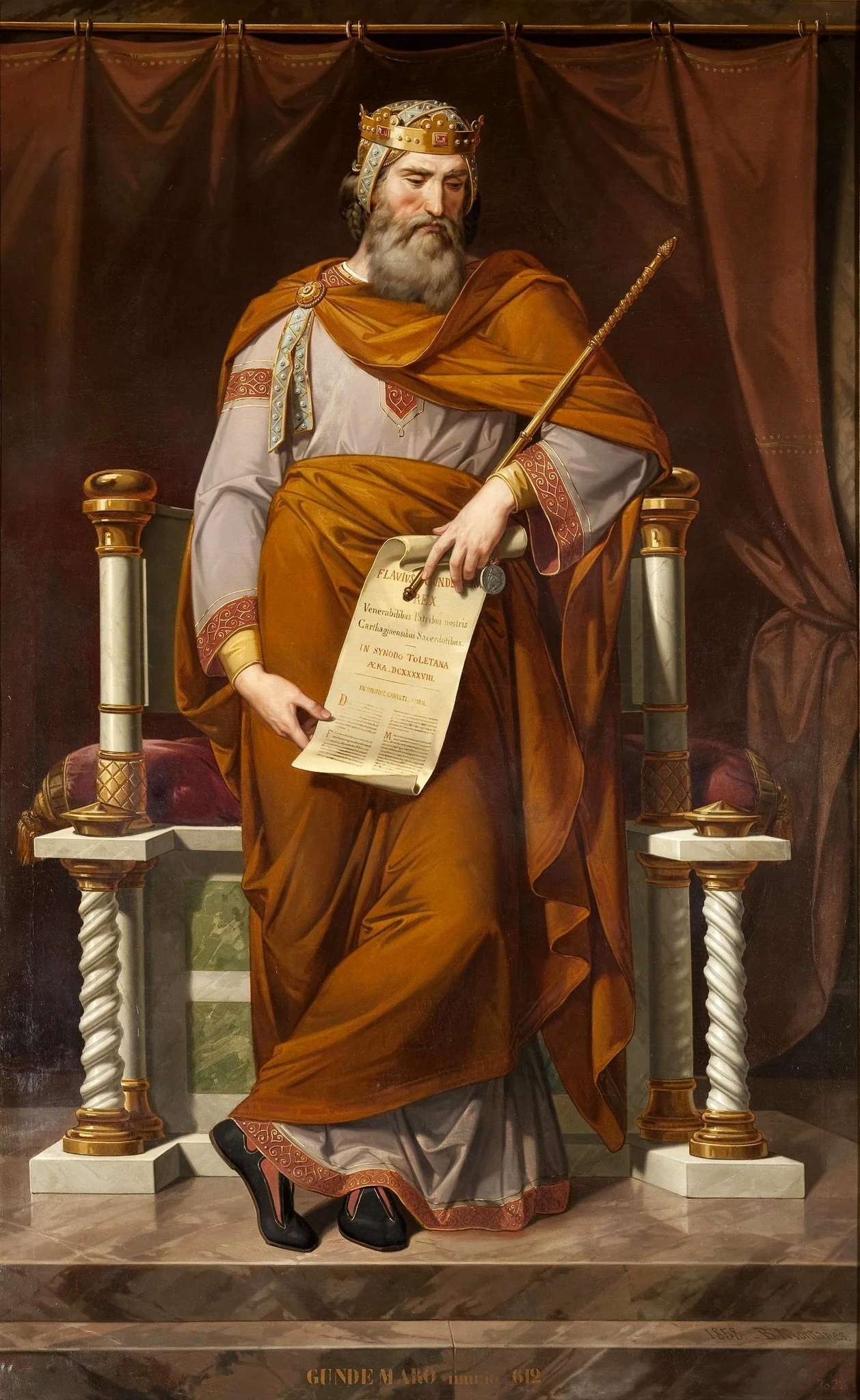 Gundemaro, detail