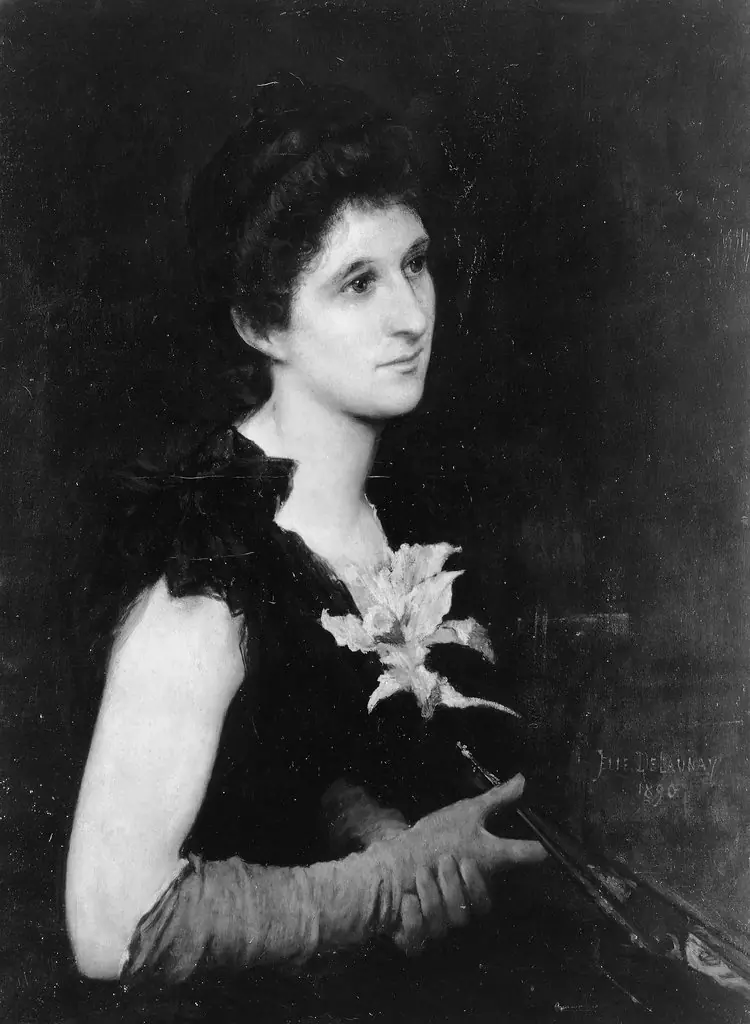 Portrait of Mrs. Charles L. Hutchinson, by Jules-Élie Delaunay, oil