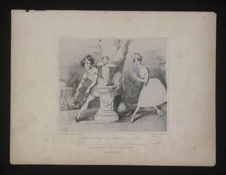 Jeux innocens de Zephyr et Flore, by Theophile Wagstaff, 2