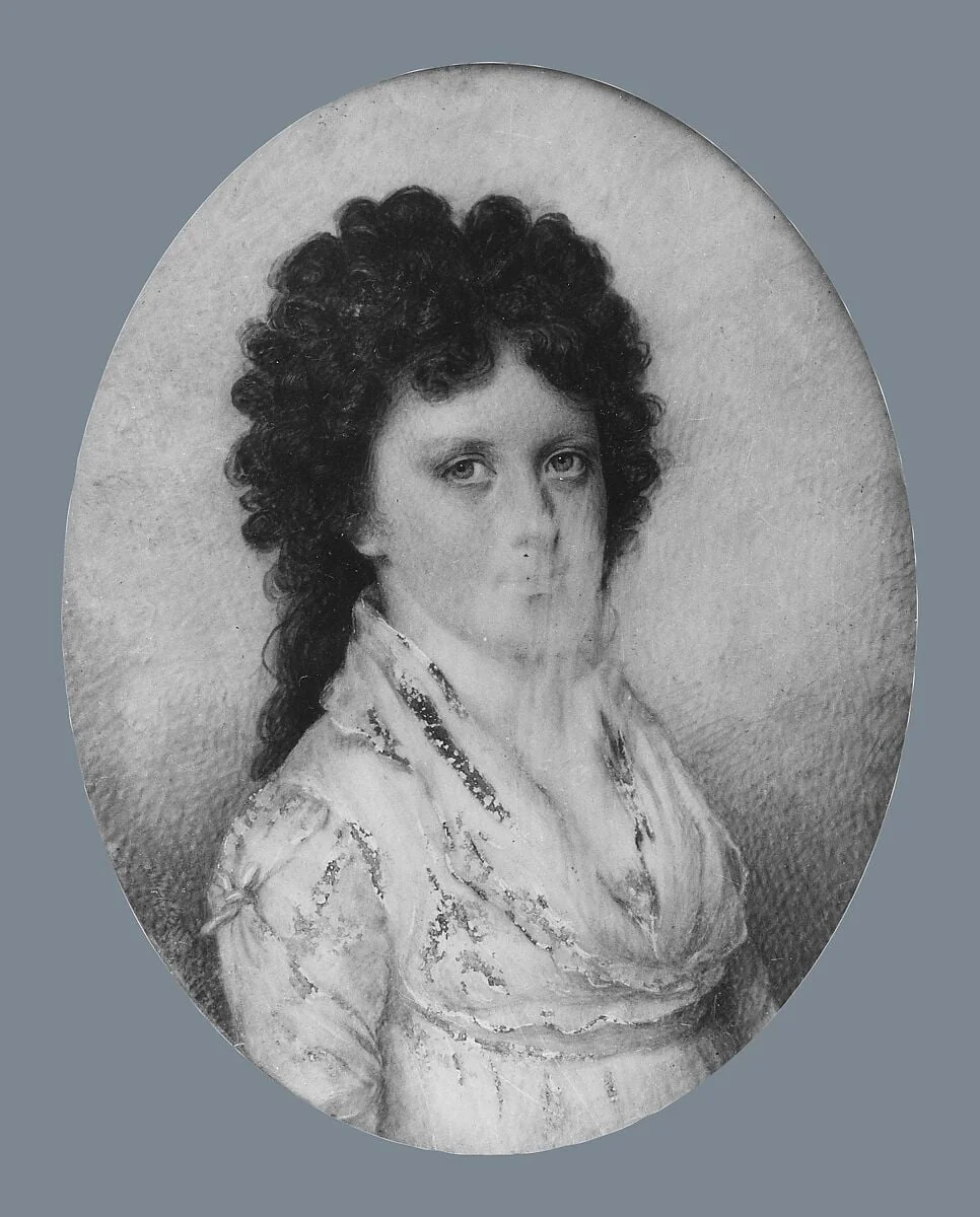 Mrs. James G. Almy (Myra Eliot), detail