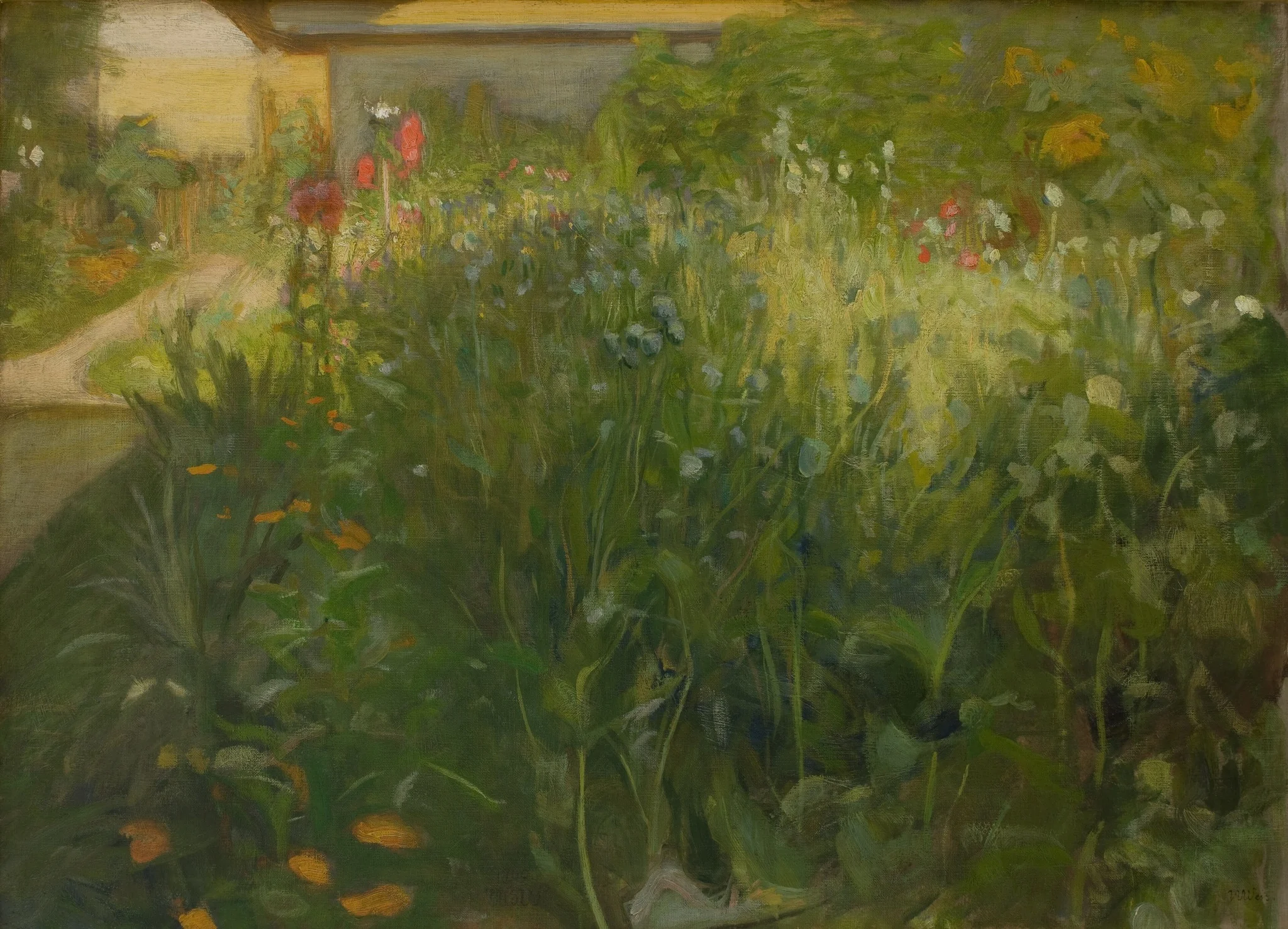 Flower garden, detail