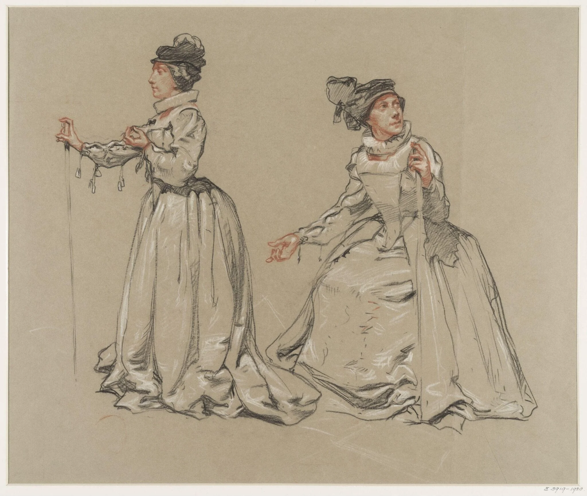 Illustration to Knightley's 'Westward Ho!', detail