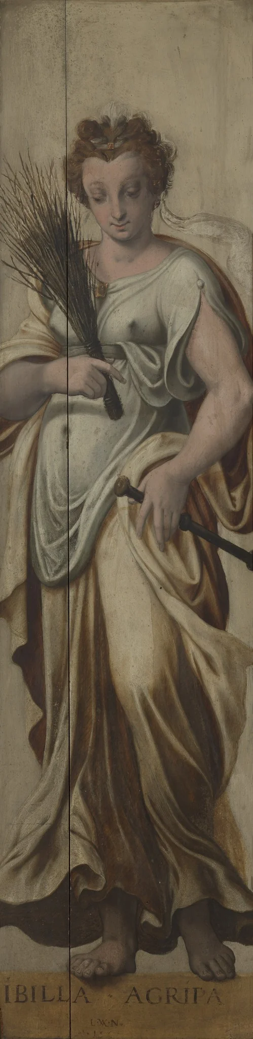 Sibyl Agrippina, detail